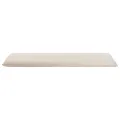 Chaise longue pliable Tissu Oxford Blanc crème