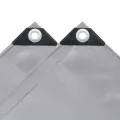 Bâche 650 g / m² 2 x 3 m Gris