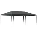 Tente de réception professionnelle 4x6 m Anthracite 90 g/m²