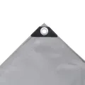 Bâche 650 g / m² 2,5 x 3,5 m Gris