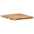 Dessus de table Bois d'acacia massif 58x(50-60)x3,8 cm