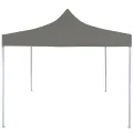 Tente de réception escamotable 3 x 3 m Anthracite
