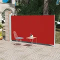 Auvent latéral de patio 160x300 cm Rouge