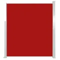 Auvent latéral de patio 160x300 cm Rouge
