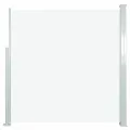 Auvent latéral rétractable de patio 140x300 cm Crème