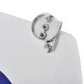Sièges de toilette avec couvercles 2 pcs MDF Dauphin