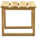 Chaise longue de jardin avec table Bois de pin imprégné