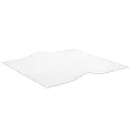 Protecteur de table transparent 90x90 cm 2 mm PVC