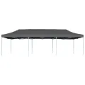 Tente de réception pliable 3 x 9 m Anthracite