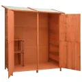 Abri à outils de jardin 136x75x160 cm Bois de sapin massif