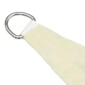 Voile de parasol Tissu Oxford trapèze 2/4x3 m Crème