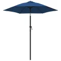 Parasol Bleu 200x224 cm Aluminium