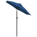 Parasol Bleu 200x224 cm Aluminium