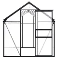 Serre Anthracite Aluminium 7,03 m²