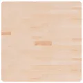 Dessus de table carré 80x80x4 cm Bois chêne massif non traité