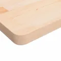 Dessus de table carré 80x80x4 cm Bois chêne massif non traité