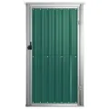 Abri à outils de jardin vert 88x89x161 cm acier galvanisé