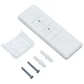Auvent automatique avec capteur de vent et LED 500x300 cm Crème