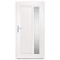 Porte d'entrée anthracite 98x200 cm PVC