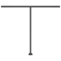 Auvent automatique sur pied 300x250 cm Jaune/Blanc