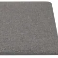 Panneaux muraux 12 pcs Gris clair 60x30 cm Tissu 2,16 m²