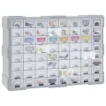 Organisateur multi-tiroirs avec 64 tiroirs 52x16x37,5 cm