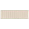 Chaise longue de jardin avec coussin Bois d'acacia solide