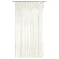 Rideau en macramé 140x240 cm Coton