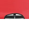 Chaise longue pliable 2 places rouge Acier