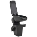 Accoudoir de voiture noir 16x30x(40-50) cm ABS