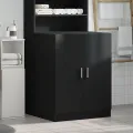 Meuble pour machine à laver Noir 71x71,5x91,5 cm