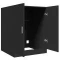 Meuble pour machine à laver Noir 71x71,5x91,5 cm