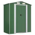 Abri de jardin Vert 192x108x223 cm Acier galvanisé