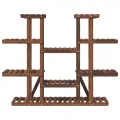 Support à fleurs 110x25x110,5 cm bois massif de sapin