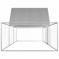 Poulailler 6 x 2 x 2 m Acier galvanisé