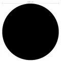 Couverture de piscine Noir 488 cm PE