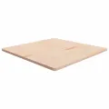 Dessus de table carré 90x90x2,5 cm Bois chêne massif non traité