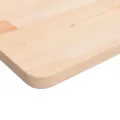 Dessus de table carré 90x90x2,5 cm Bois chêne massif non traité