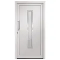 Porte d'entrée Blanc 88x200 cm