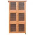 Cage pour animaux 6 compartiments Bois