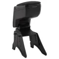 Accoudoir de voiture universel noir 14x30x(32-48,5) cm ABS