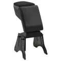 Accoudoir de voiture universel noir 14x30x(32-48,5) cm ABS
