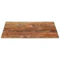 Dessus de table rectangulaire 70x90 cm 15-16 mm Bois récupéré