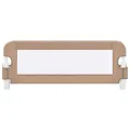 Barrière de lit enfant Taupe 102x42 cm Polyester