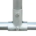 Poulailler 5 x 1 x 1,5 m Acier galvanisé