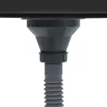 Jeu d'évier de cuisine et égouttoir argenté 600x600x155 mm inox