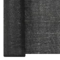 Filet brise-vue Noir 3,6x10 m PEHD 150 g/m²