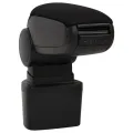 Accoudoir de voiture noir 14,5x31,5x(30-48) cm ABS