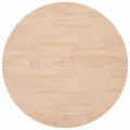Dessus de table rond Ø90x2,5 cm Bois de chêne massif non traité