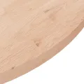 Dessus de table rond Ø90x2,5 cm Bois de chêne massif non traité
